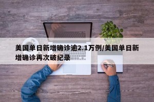 美国单日新增确诊逾2.1万例/美国单日新增确诊再次破纪录